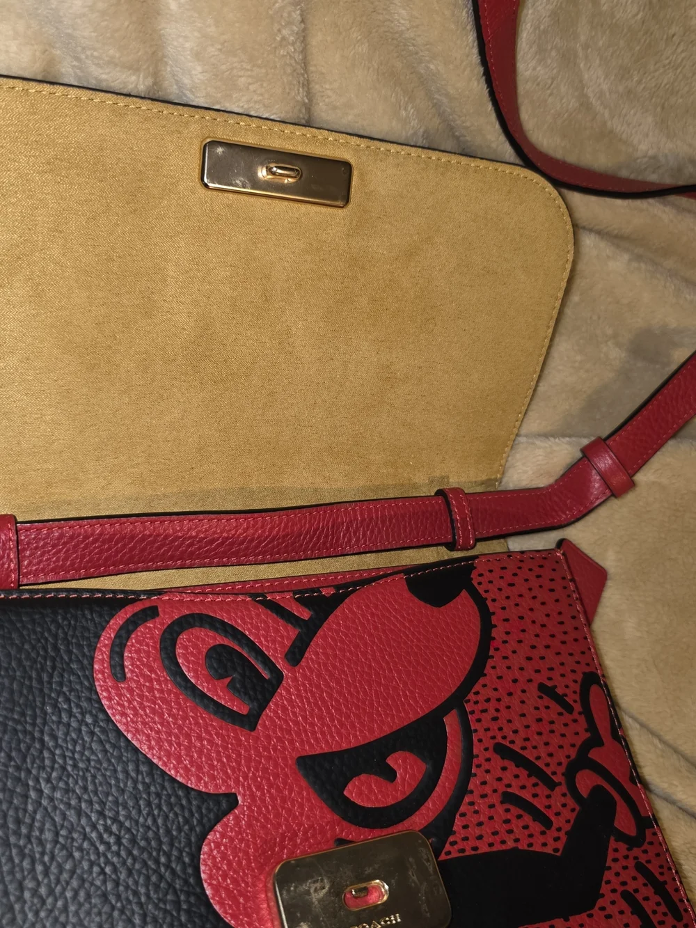 Coach disney leather